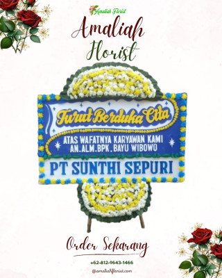 Papan Bunga Duka di Perhentianmarpoyan