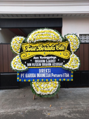 Papan Bunga Duka di Perhentianmarpoyan